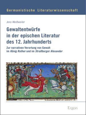 cover image of Gewaltentwürfe in der epischen Literatur des 12. Jahrhunderts